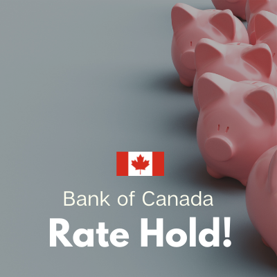 July 30 - 2025 - Bank of Canada holds policy rate at 2.75%